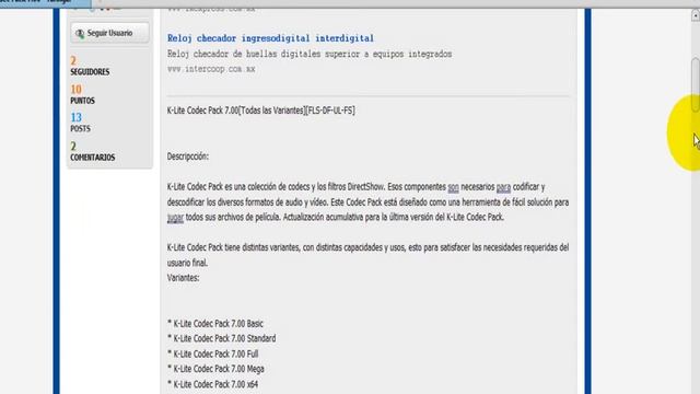 como descargar K-Lite Codec Pack 7.00 смотреть онлайн