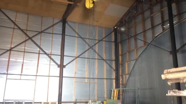 Складское помещение с кран-балкой 5т, 500 м², г.Омск, октябрь 2017