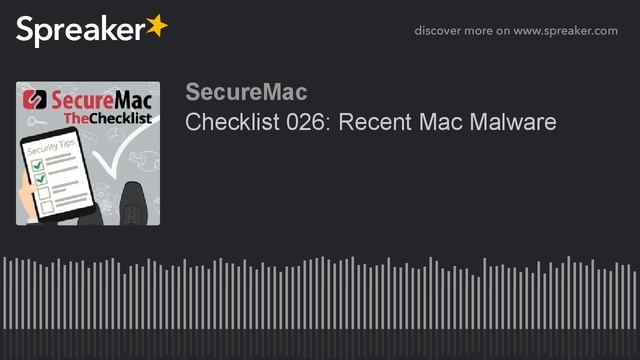 Checklist 026: Recent Mac Malware смотреть онлайн