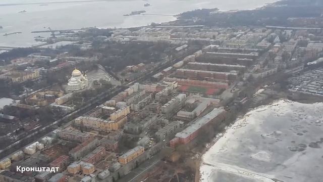 PiterPolet. Обзорная часовая экскурсия над С-Пб на Cessna 172. смотреть онлайн