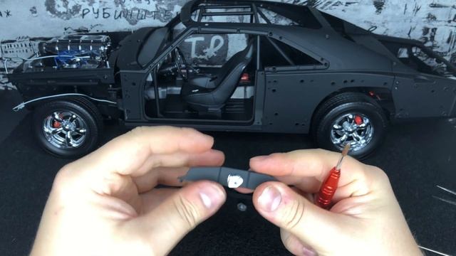Сборка Dodge Charger R/T Fast&Furious 1:8 от Deagostini - Part63. смотреть онлайн