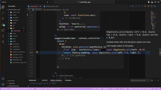 Flutter | Material 3 | SearchAnchor & SearchBar смотреть онлайн