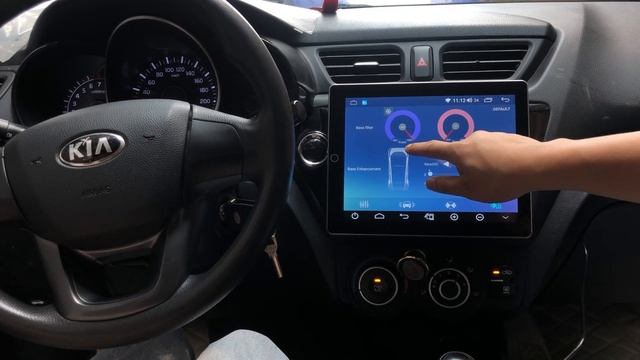 New Automatic Rotatable Screen 9.7" Head Unit 4G LTE Radio for KIA K2 смотреть онлайн