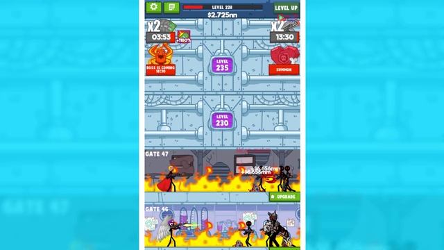 IDLE STICKMAN - Walkthrough Gameplay Part 13 - ENDING (iOS Android) смотреть онлайн