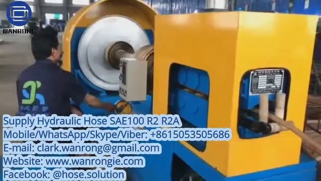 【Hydraulic Hose SAE 100 R2A】Supplier- How to make Oil Lines Hydraulic Hose, Machine Hydraulic Hose смотреть онлайн