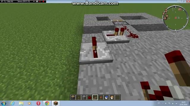 Майнкрафт = Автматический генератор камня смотреть онлайн