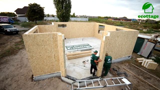 дом из сип sip панелей за 5 часов смотреть онлайн