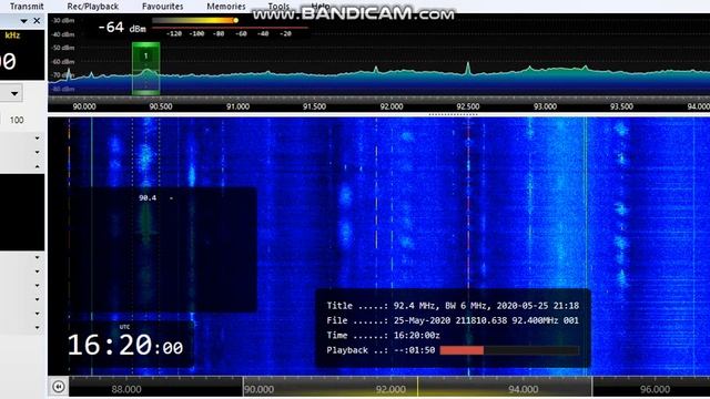 (Double Hop) 90,4 Radio Italia SoloMusicaItaliana,  Parabita 3570km 25/05/20 16:20 UTC