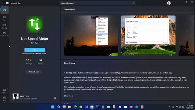 Best Internet speed metar windows 11 | speed monitor in windows 11| du meter windows 11 | IT Earnin смотреть онлайн