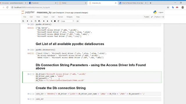 python msaccess try смотреть онлайн