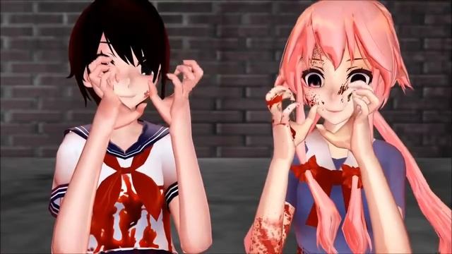 Яндера симулятор опениг Дневник будушего