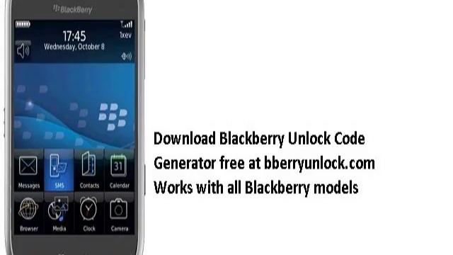 Unlock Blackberry 8520 Codes