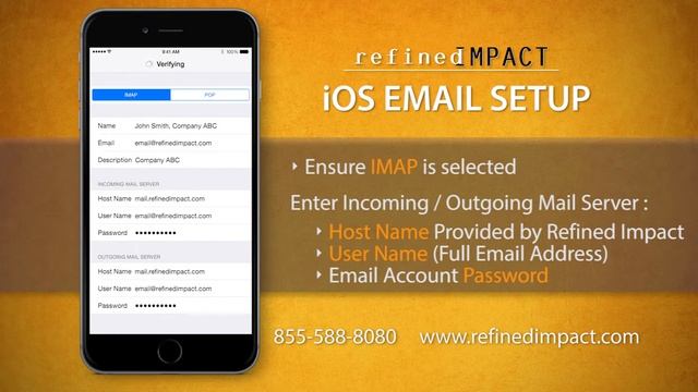 iOS Email Setup - Refined Impact Support On-Demand смотреть онлайн