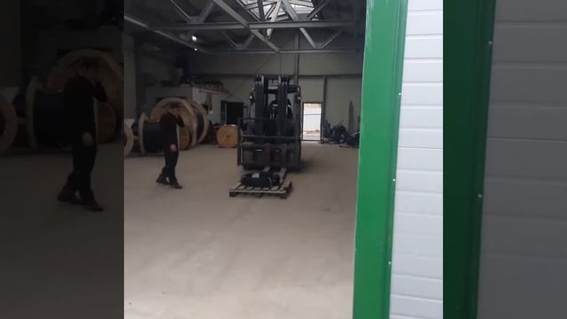 8 апреля 2022 года - погрузка кабельной продукции общим метражем 2500 метров. смотреть онлайн