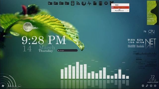 Desktop 2013 com Rainmeter смотреть онлайн