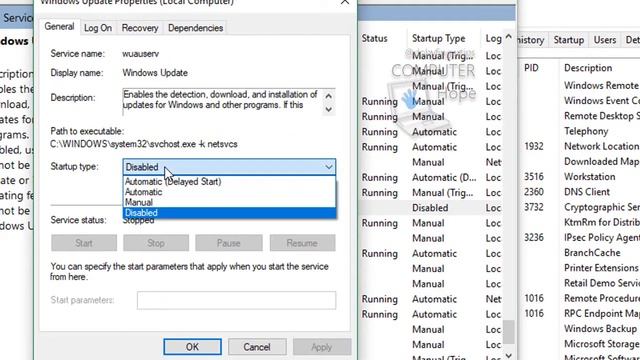 Disable WIndows Update WIndows 7 Windows 10 смотреть онлайн
