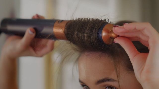 Укладка на Dyson Airwrap Complete Long🔥 смотреть онлайн