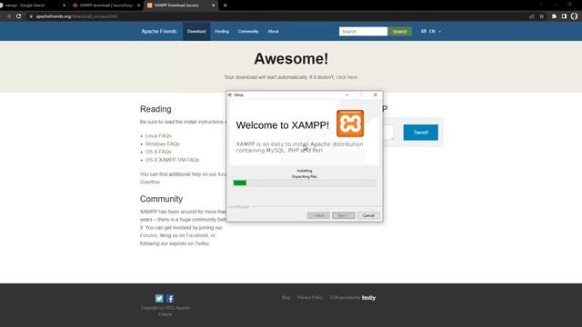 Step-by-Step Tutorial: Setting up XAMPP Server on Windows 11 смотреть онлайн