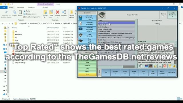 🎮 EmuLa v2.0 Tutorial : Searching ROMs in your collection [Emulator frontend] 🎮 смотреть онлайн