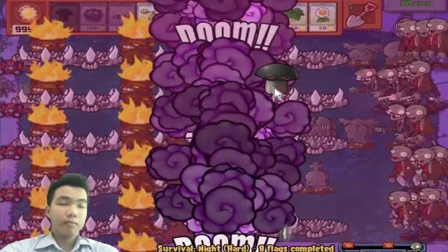 Team Hypno-Shroom vs Gargantuar - Plants Vs Zombies Battlez Minigames смотреть онлайн