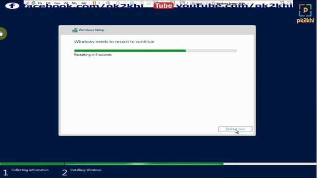 Windows Server 2019 Installation Step by Step | #pk2khi | Installation and Initial Configuration смотреть онлайн