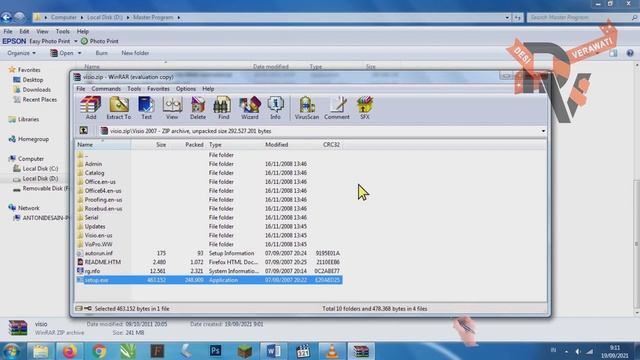 Tutorial Instal Microsoft Visio смотреть онлайн