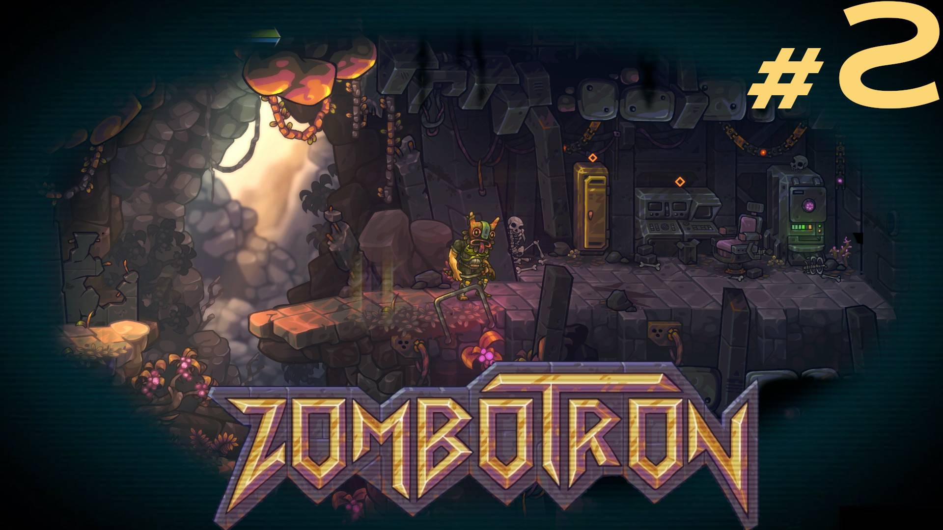 Zombotron ➤ [Прохождение #2] ➤ Проникли в бункер, первые зацепки