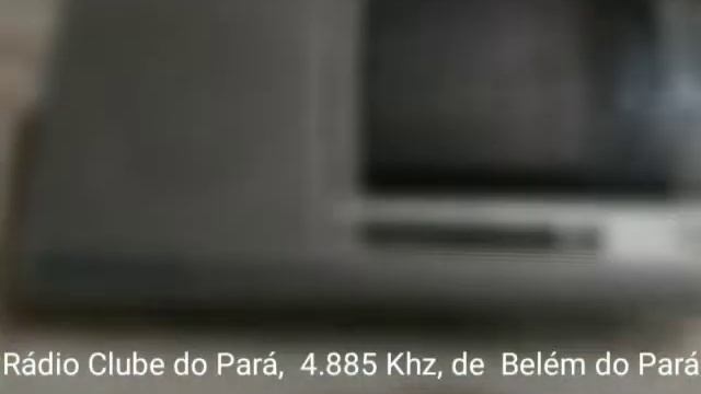 Rádio Clube do Pará captado no Sony ICF-SW11 смотреть онлайн