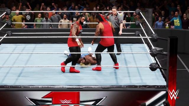 The Usos Debut *NEW FINISHER* @ WWE DAY 1 смотреть онлайн