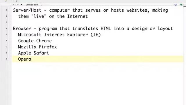 Web Design Basics: Browsers and Servers смотреть онлайн