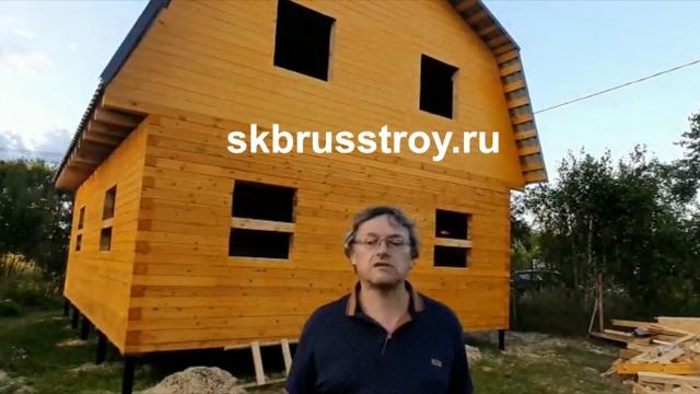 Отзыв о строительстве дома из бруса СК Брус Строй 17 смотреть онлайн