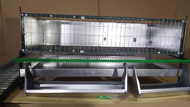 Обзор/Купить недорого клетку "25-40Metal Premium" для перепелов интернет магазин - Большой фермер смотреть онлайн