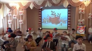 Гармошка озорная / авт. Л.Кириллова и С.Каптюхов / танцуют дети старшей группы