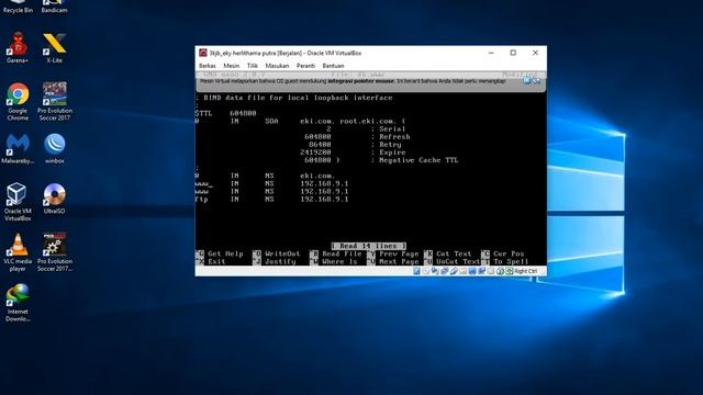 KONFIGURASI , DNS, DHCP, FTP, DEBIAN смотреть онлайн
