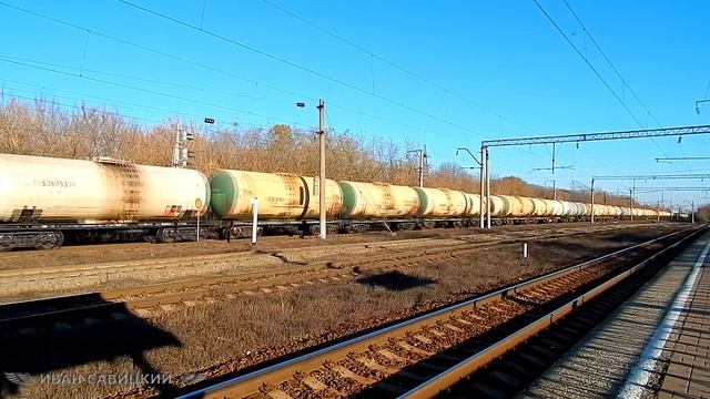 Электровоз ВЛ80с-419/318 | Работа в 3 секции смотреть онлайн