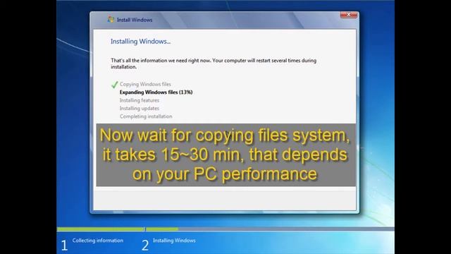 How to install windows 7 смотреть онлайн