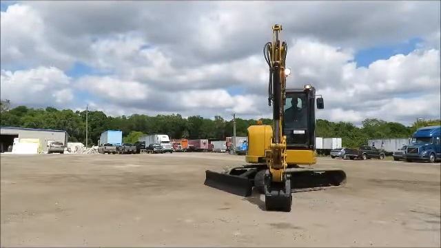 Sold! 2014 Caterpillar 305ECR Mini Excavator Rubber Tracks A/C Bidadoo.com