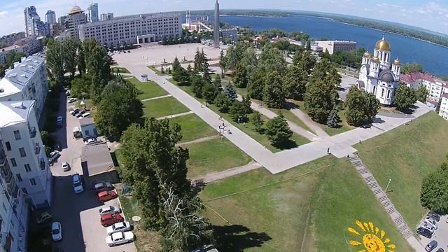 Покатушки на Самарой. Площадь Славы, драмтеатр смотреть онлайн