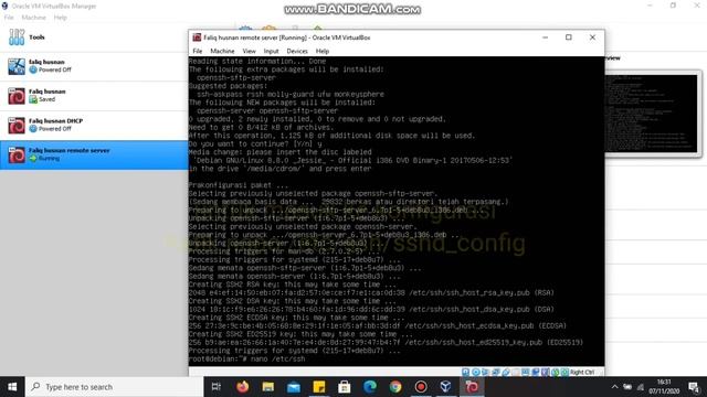 |•| Konfigurasi Remote Server di Debian 8 + (akses di puTTY dan web)|•| смотреть онлайн