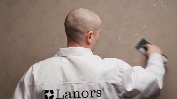 LANORS Terry нанесение декоративной краски