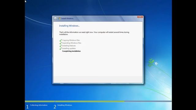 Installing win 7 with virtual machine system "VMWare Workstation 15 Pro " смотреть онлайн