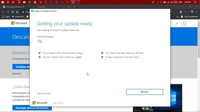 Actualizar Windows 10 a su última versión sin perder archivos 2019 смотреть онлайн