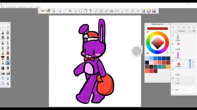 Создание персонажа #2 Внешность/Спидпеинт