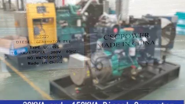 30KVA And  150KVA Diesel Generator Set Shipping To South Africa
