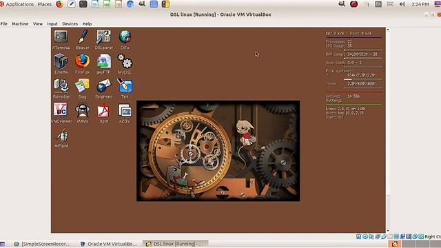 How to run DSL Linux in Ubuntu смотреть онлайн