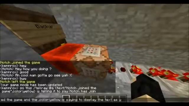 Minecraft Mini Command Tutorials Ep.1 /Tellraw смотреть онлайн