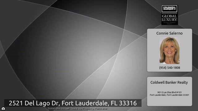 2521 Del Lago Dr, Fort Lauderdale, FL 33316 смотреть онлайн