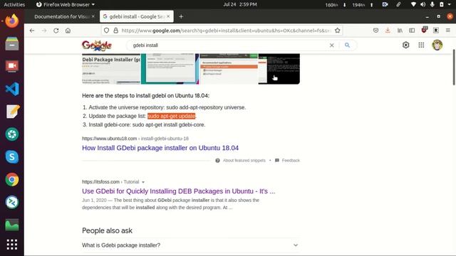 How to Install Visual Studio Code on Ubuntu 20.04 LTS Linux - VS Code смотреть онлайн