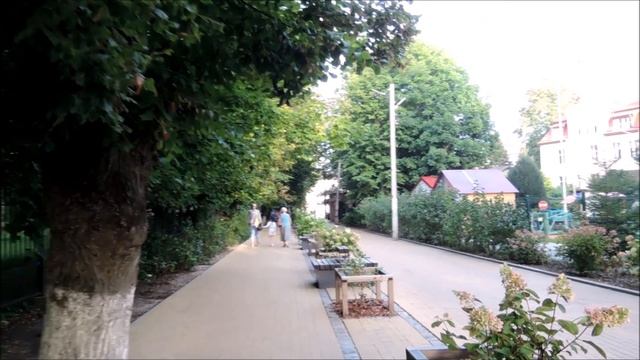 Балтика. Зеленоградск. Променад. смотреть онлайн