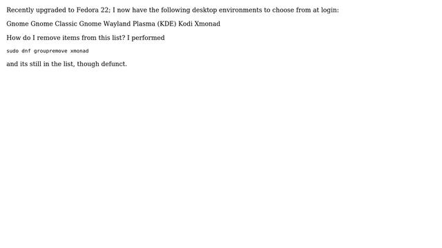 Unix & Linux: Find and remove the packages that provides desktops environments смотреть онлайн